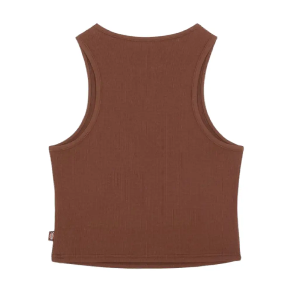 V Neck Top Brown - Image 2