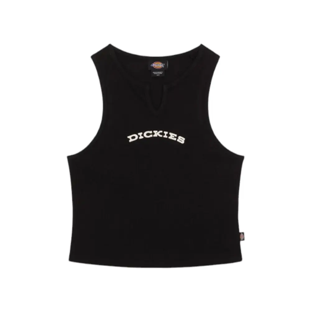 V Neck Top W Black
