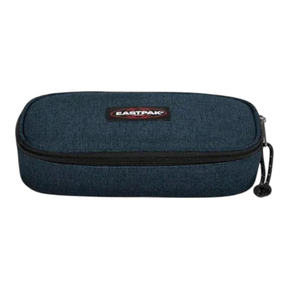 Oval Single Pencil Case Blue
