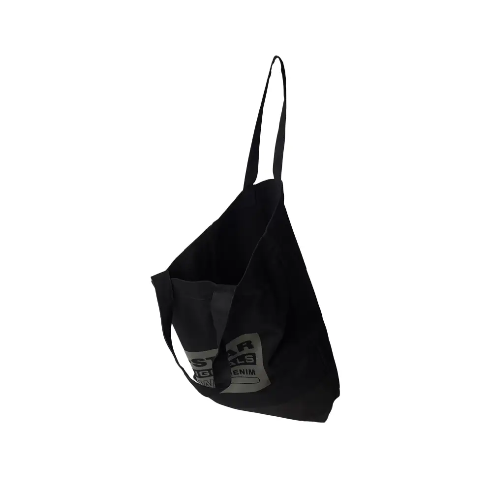 Canvas Shopper Black - Image 3