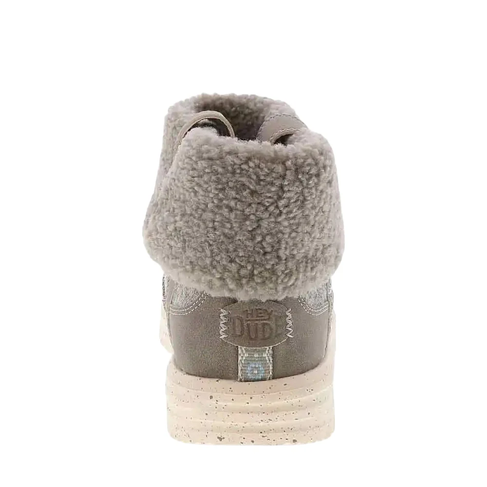 Camden Cuff Wool Boot Cozy Grey - Image 3