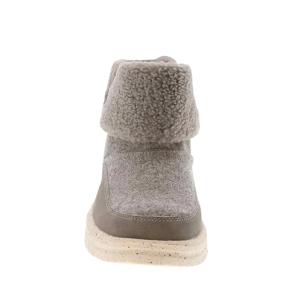 Camden Cuff Wool Boot Cozy Grey - Image 4