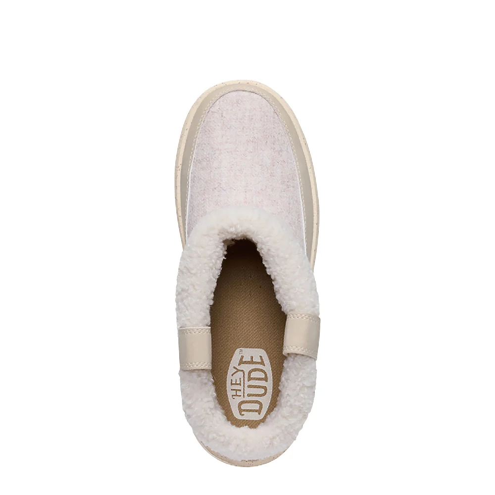 Camden Cuff Wool Boot Cozy White - Image 4