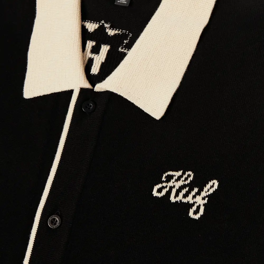 Icarus Ss Knit Top Black - Image 3