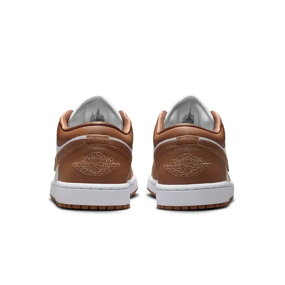Aie Jordan 1 Low Archaeo Brown & White - Image 4