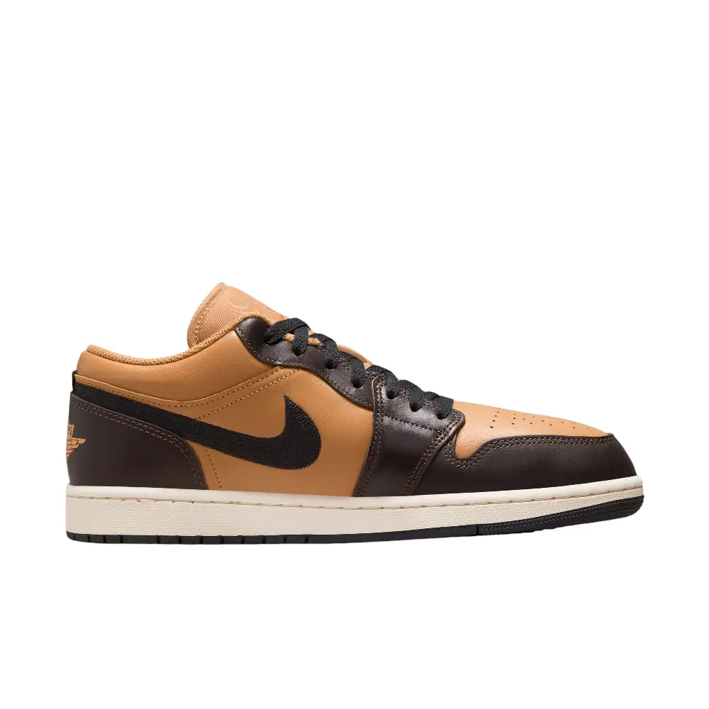 Air Jordan 1 Low Flax Baroque Brown - Image 3
