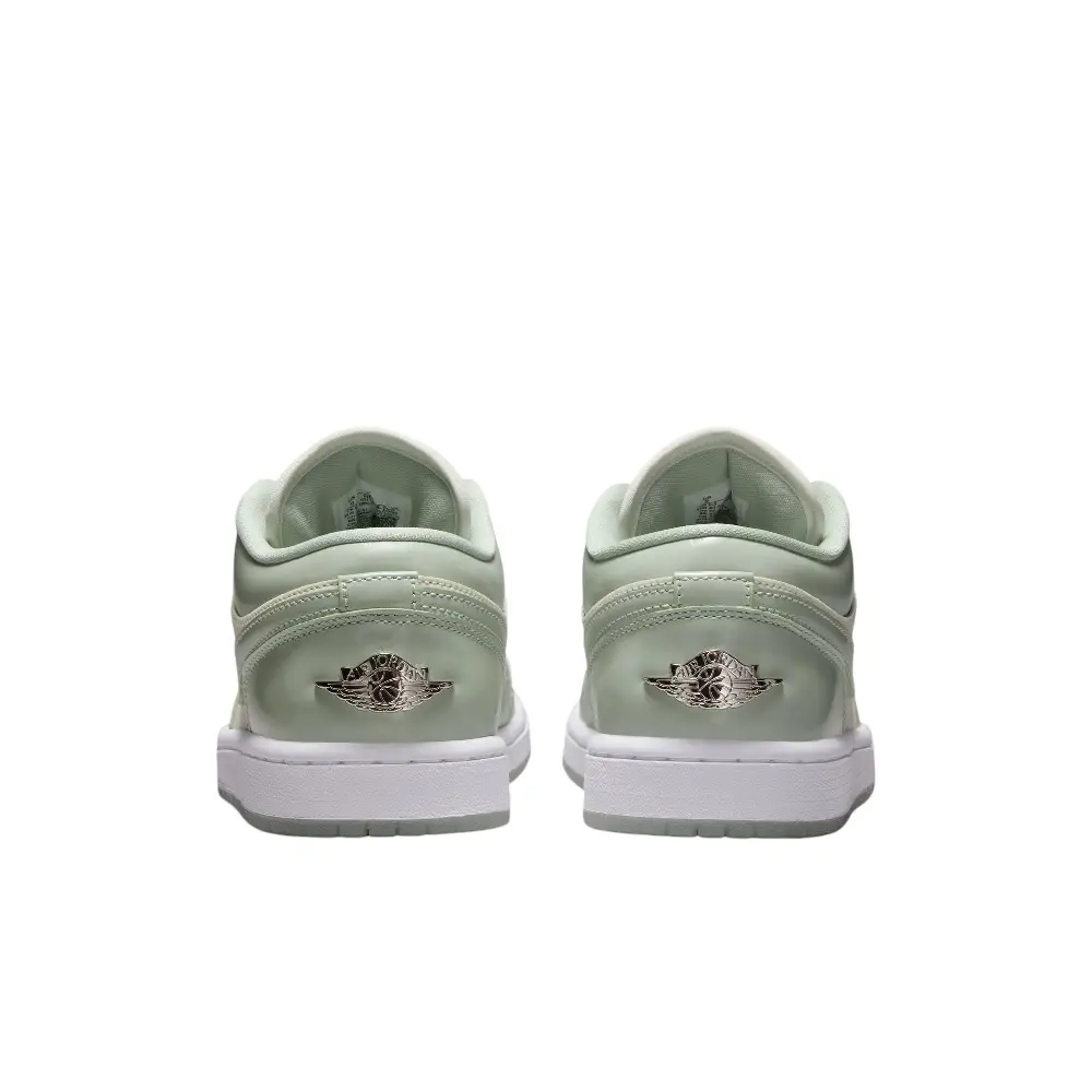 Air Jordan 1 Low Se Sail/Seafoam-Metallic Silver-White - Image 5