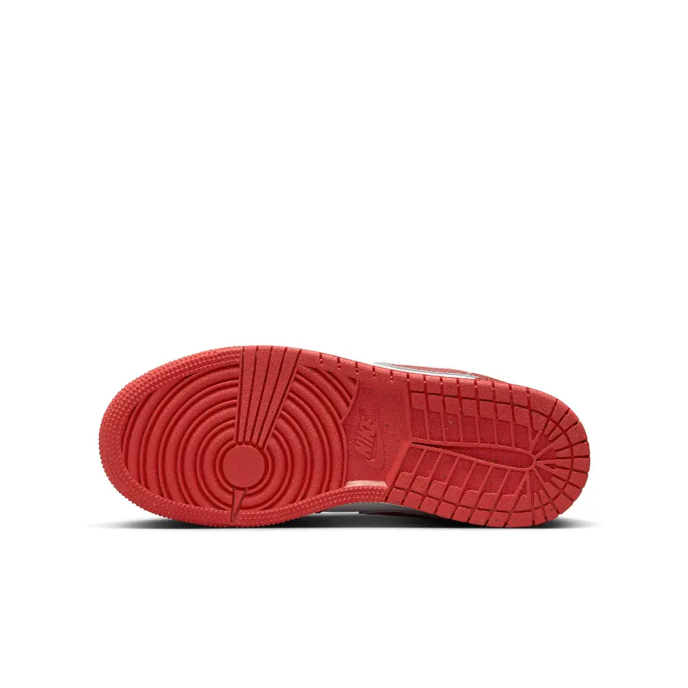 Air Jordan 1 Low SE White Dune Red (GS) - Image 6