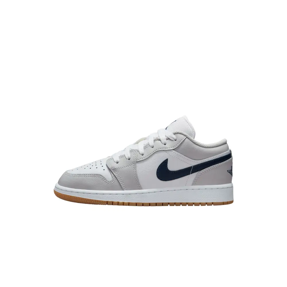 Air Jordan 1 Low White Neutral Grey (GS)