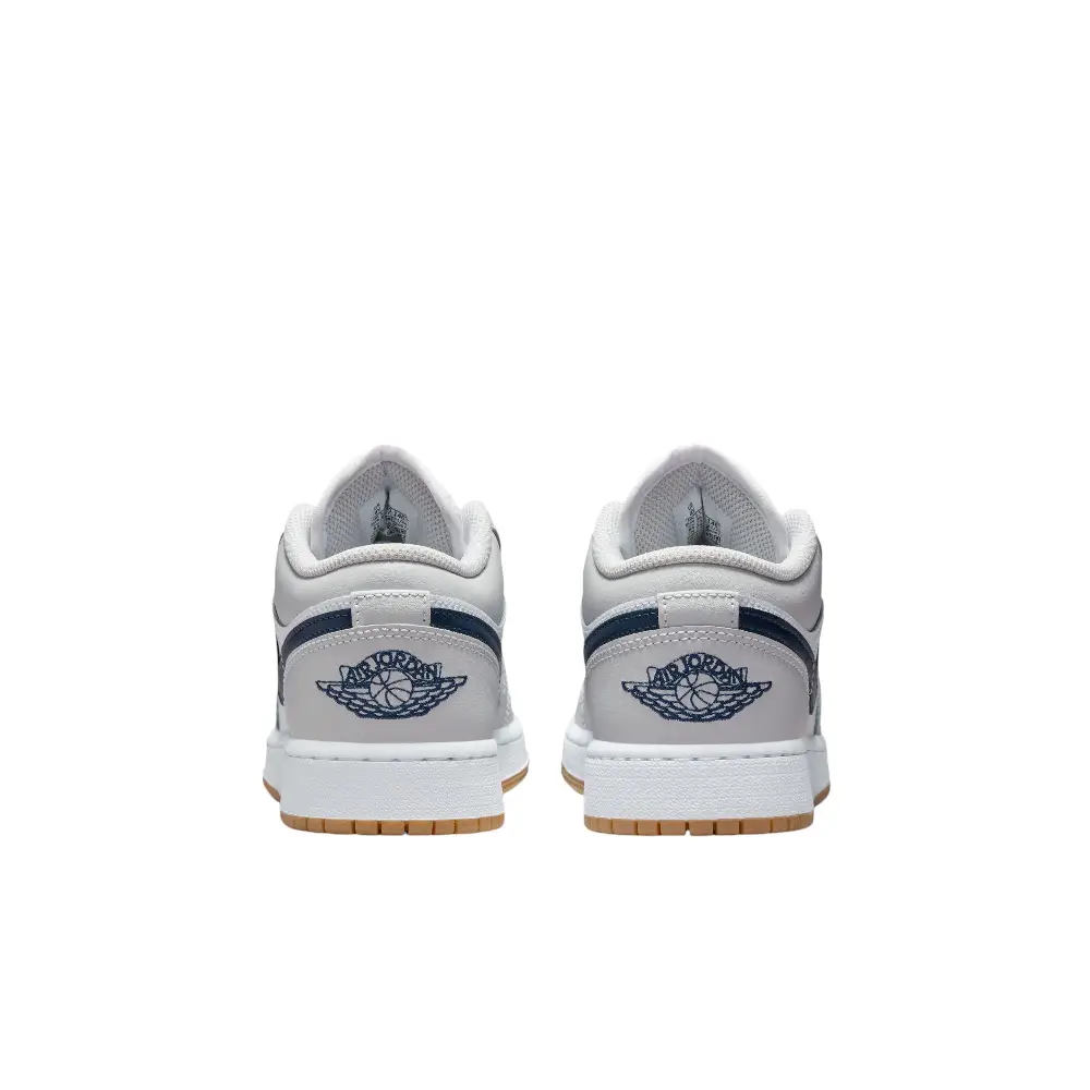Air Jordan 1 Low White Neutral Grey (GS) - Image 5