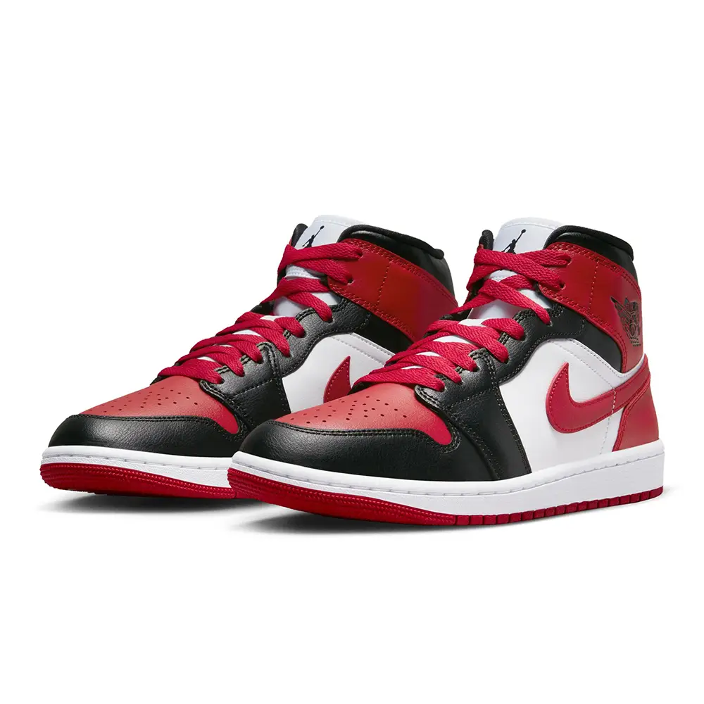 Air Jordan 1 Mid Alternate Bred Toe - Image 2