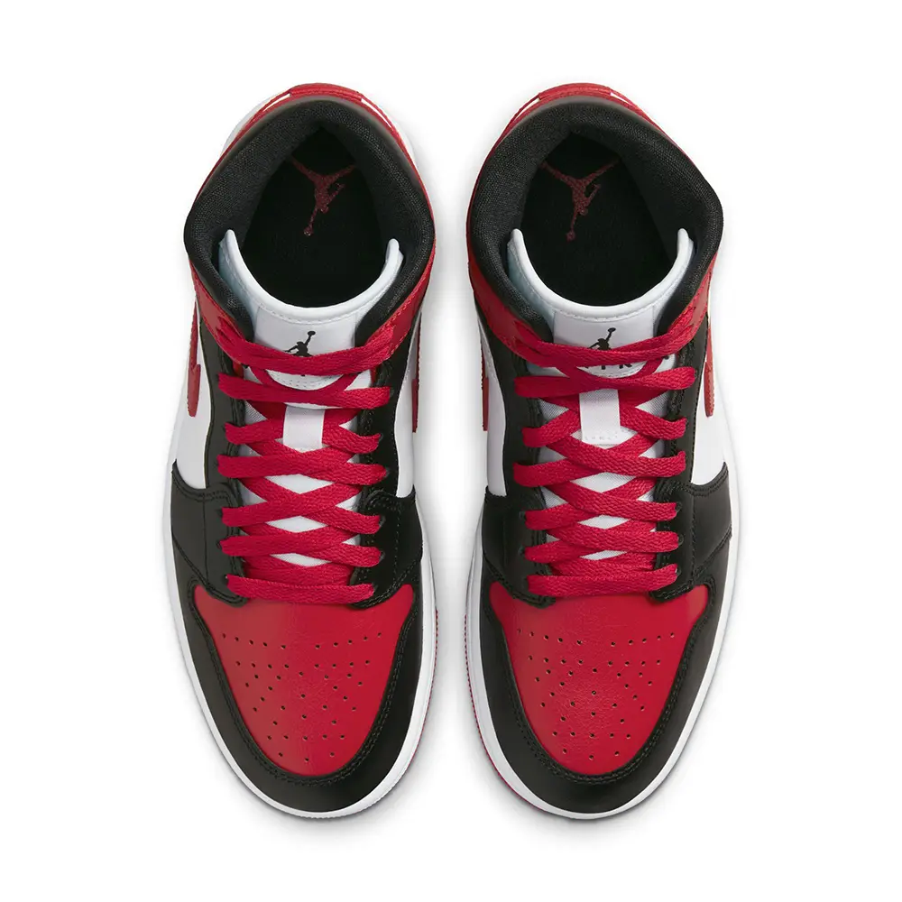 Air Jordan 1 Mid Alternate Bred Toe - Image 4