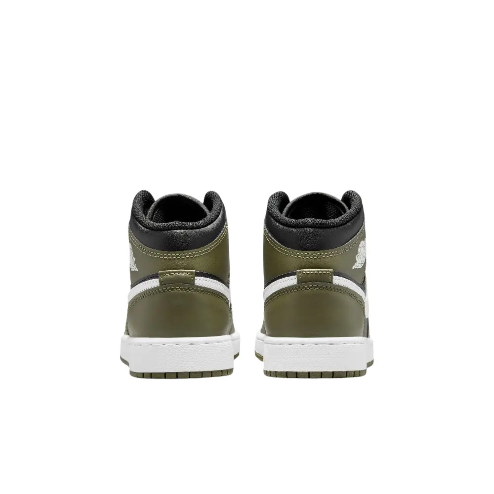 Air Jordan 1 Mid Medium Olive (GS) - Image 5