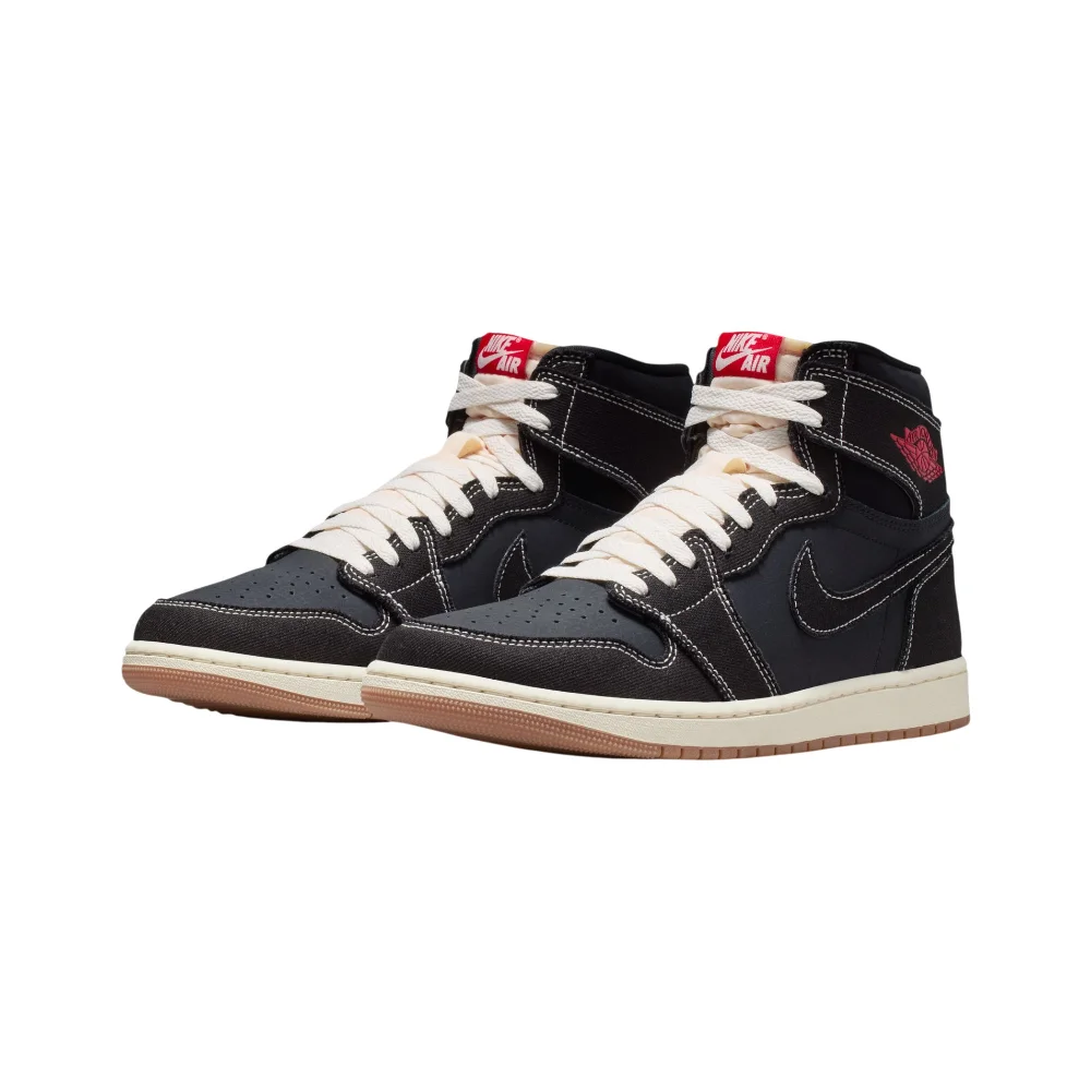 Air Jordan 1 Retro High OG Flight Club Sneakers Black - Image 2