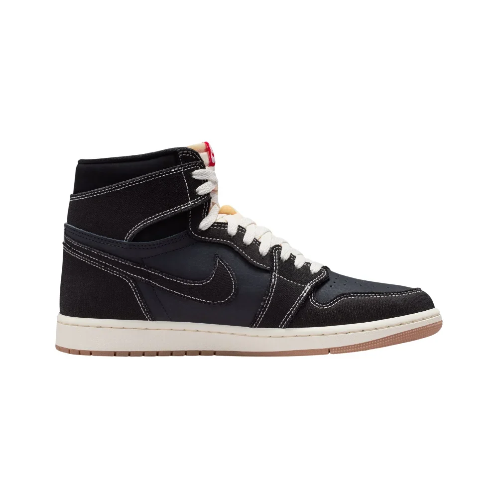 Air Jordan 1 Retro High OG Flight Club Sneakers Black - Image 3