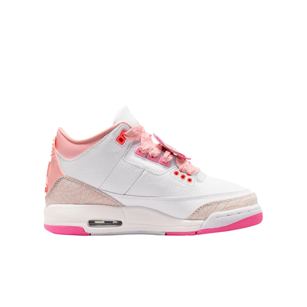 Air Jordan 3 Retro Sneakers (GS) Red - Image 3
