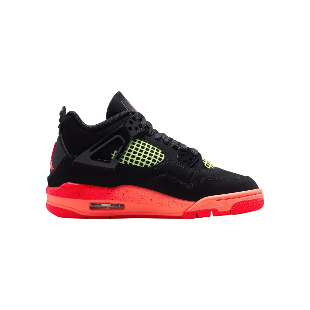 Air Jordan 4 Retro Big Kids' Sneakers Black - Image 3
