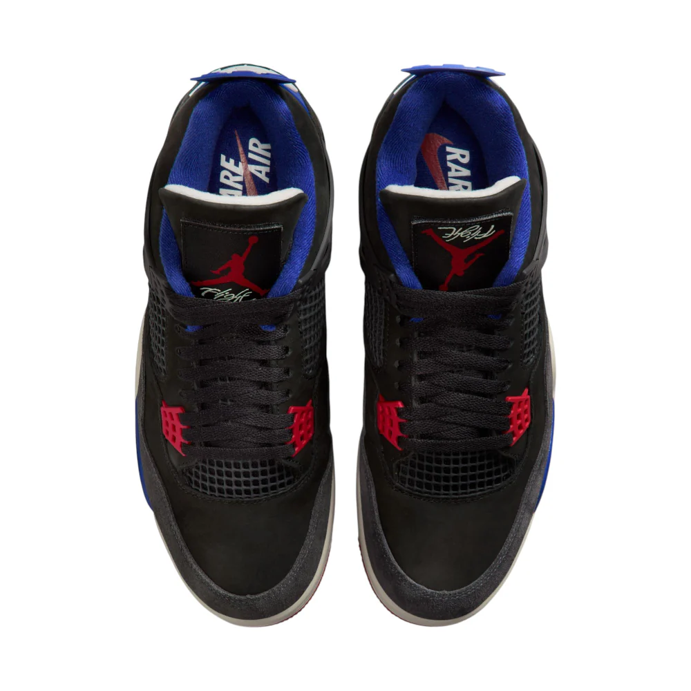 Air Jordan 4 Retro OG Rare Air Black Sneakers - Image 4