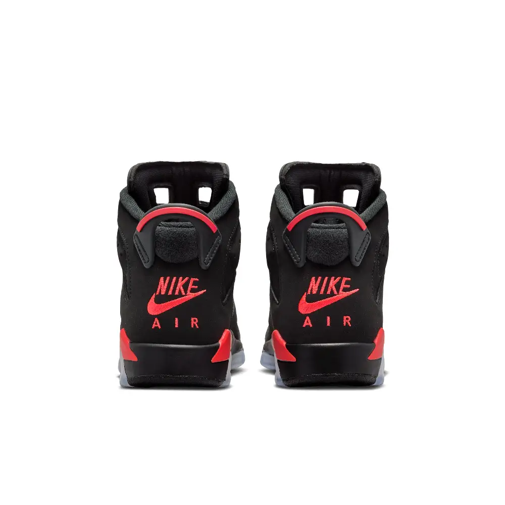 Air Jordan 6 Retro "Infrared Salesman" Big Kids' Sneakers Black (GS) - Image 5