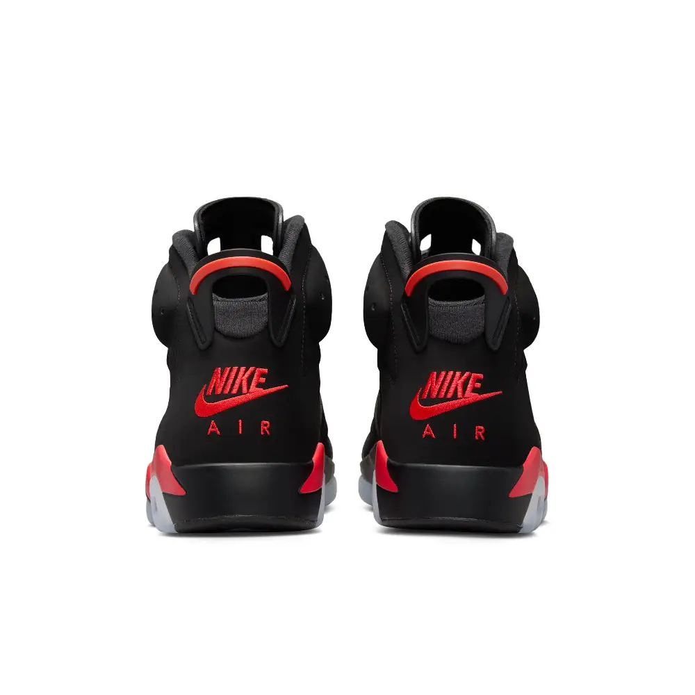 Air Jordan 6 Retro "Infrared Salesman" Sneakers Black - Image 5