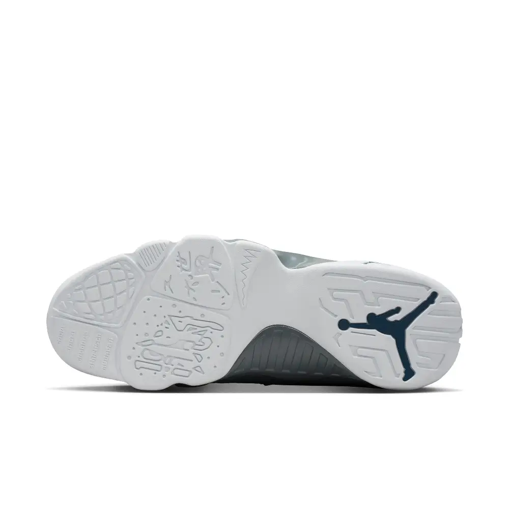 Air Jordan 9 Retro "Flint Grey and French Blue" Sneakers White - Image 6