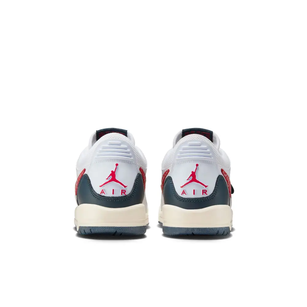 Air Jordan Legacy 312 Low White Navy Wolf Grey (Gs) - Image 5