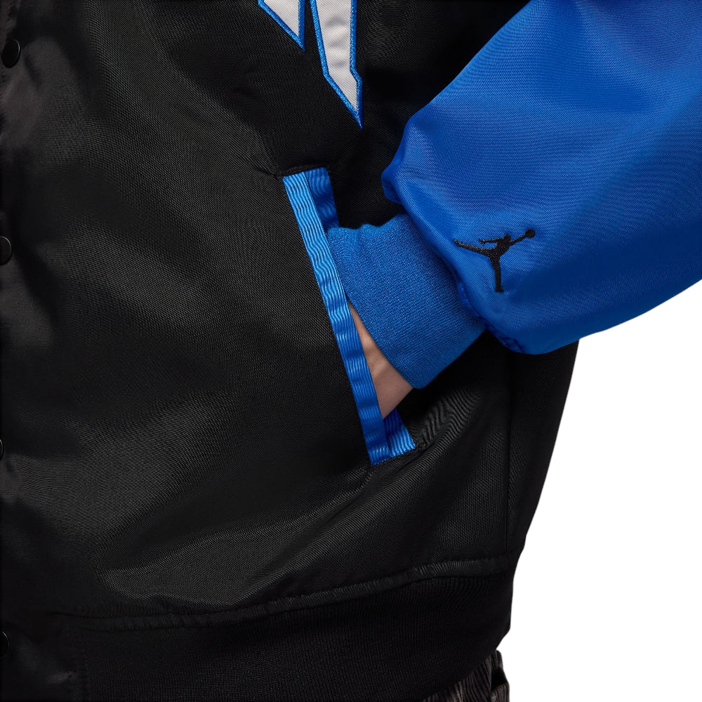 Brooklyn Collegiate Varsity Jacket Black - Image 4