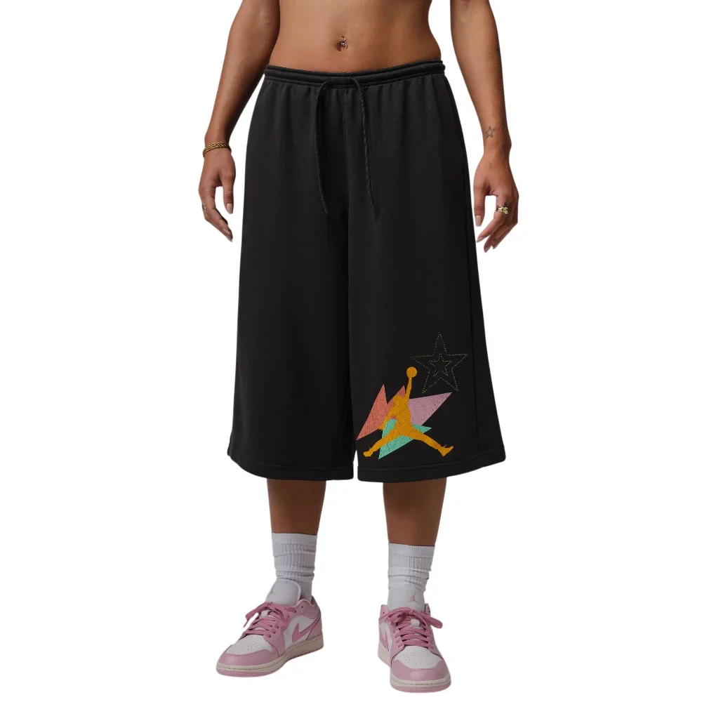 Brooklyn Fleece French Terry Big Shorts Black