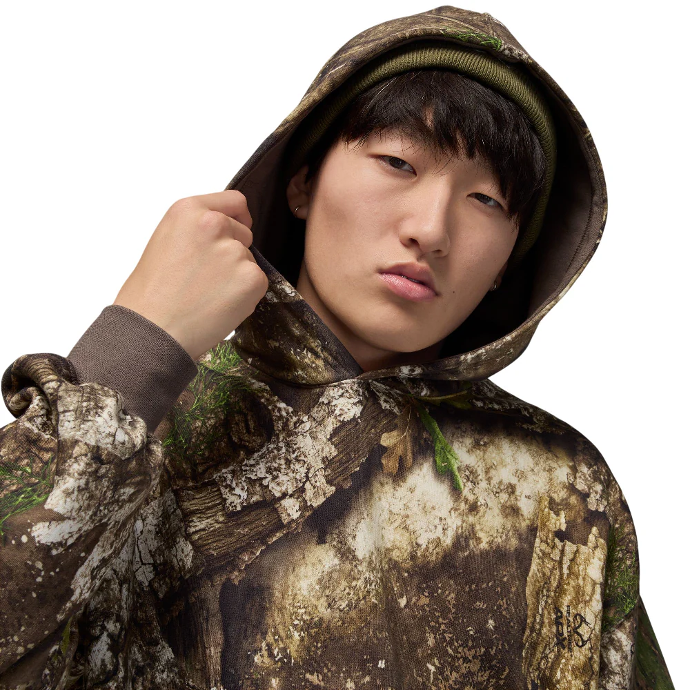 Brooklyn Fleece Realtree Pullover Hoodie Brown - Image 3