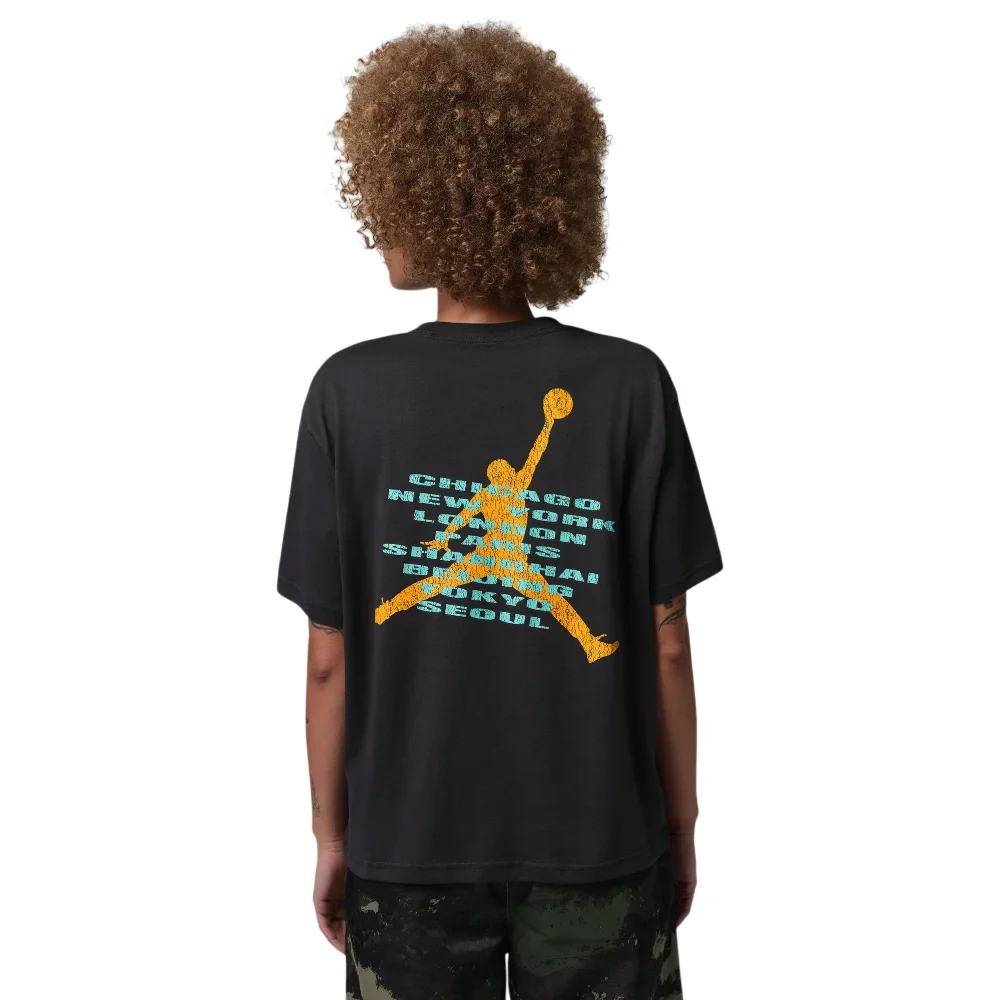Brooklyn Girlfriend T-Shirt Black - Image 2