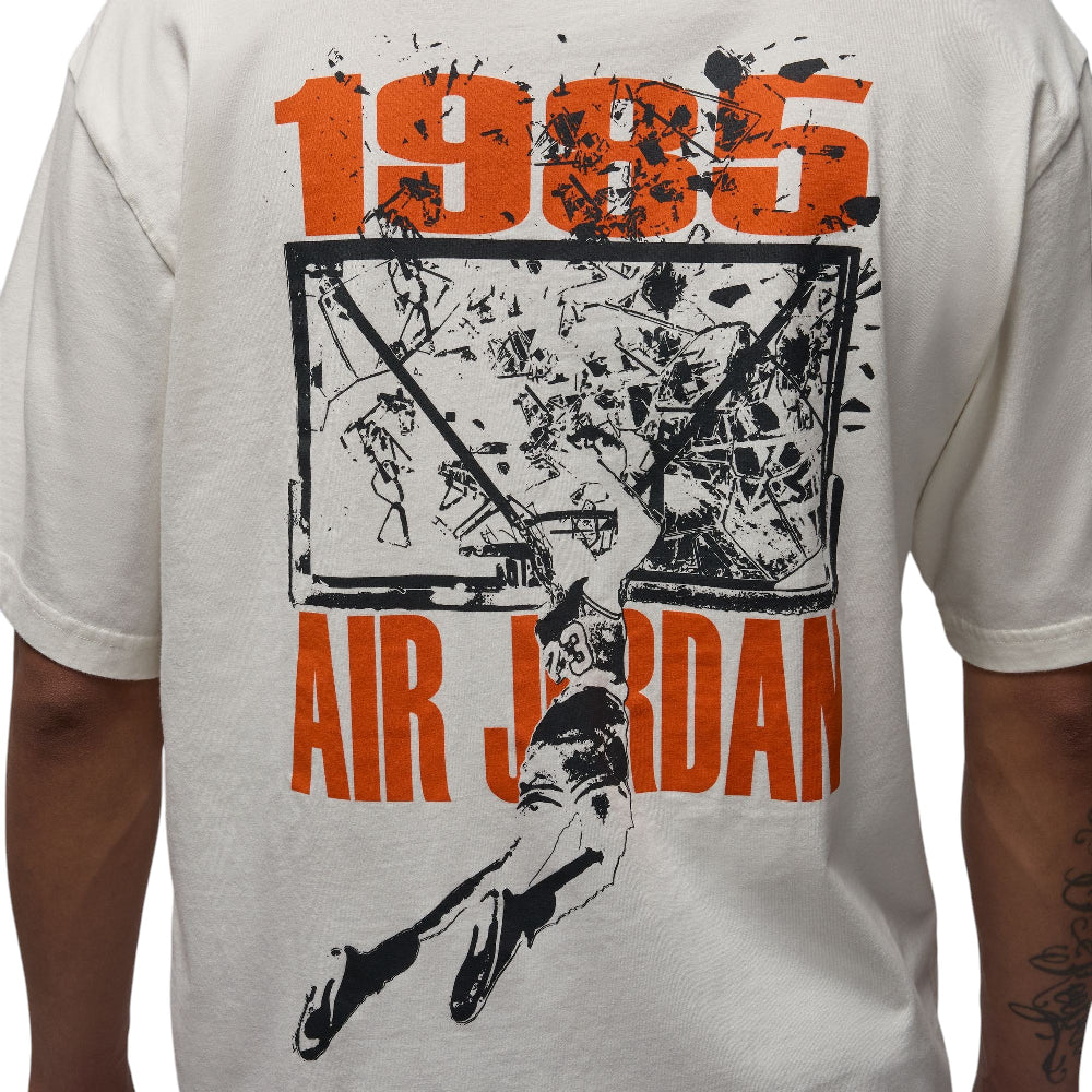 Brooklyn Oversized Graphic T-Shirt White - Image 4