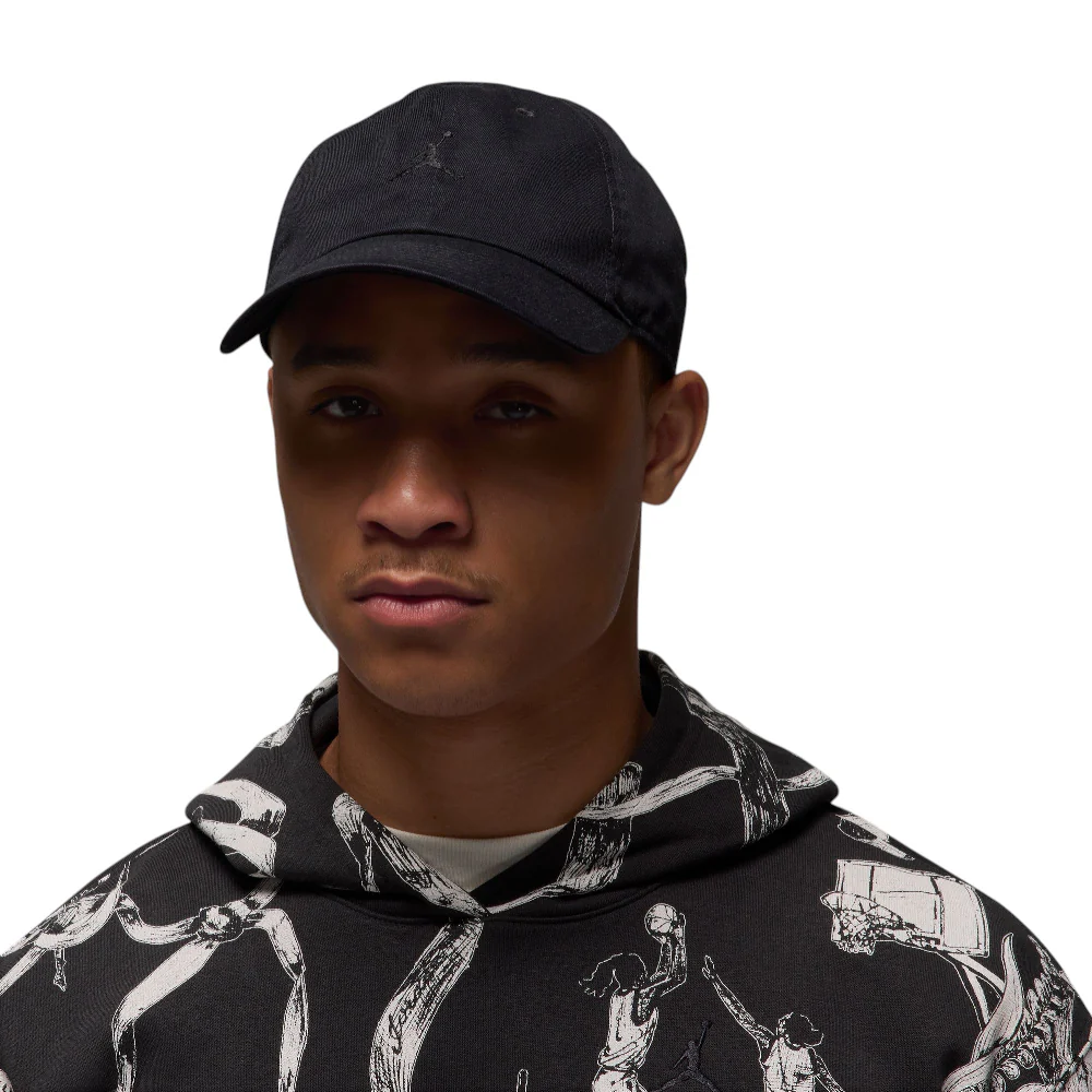 Club Unstructured Curved-Bill Hat Black