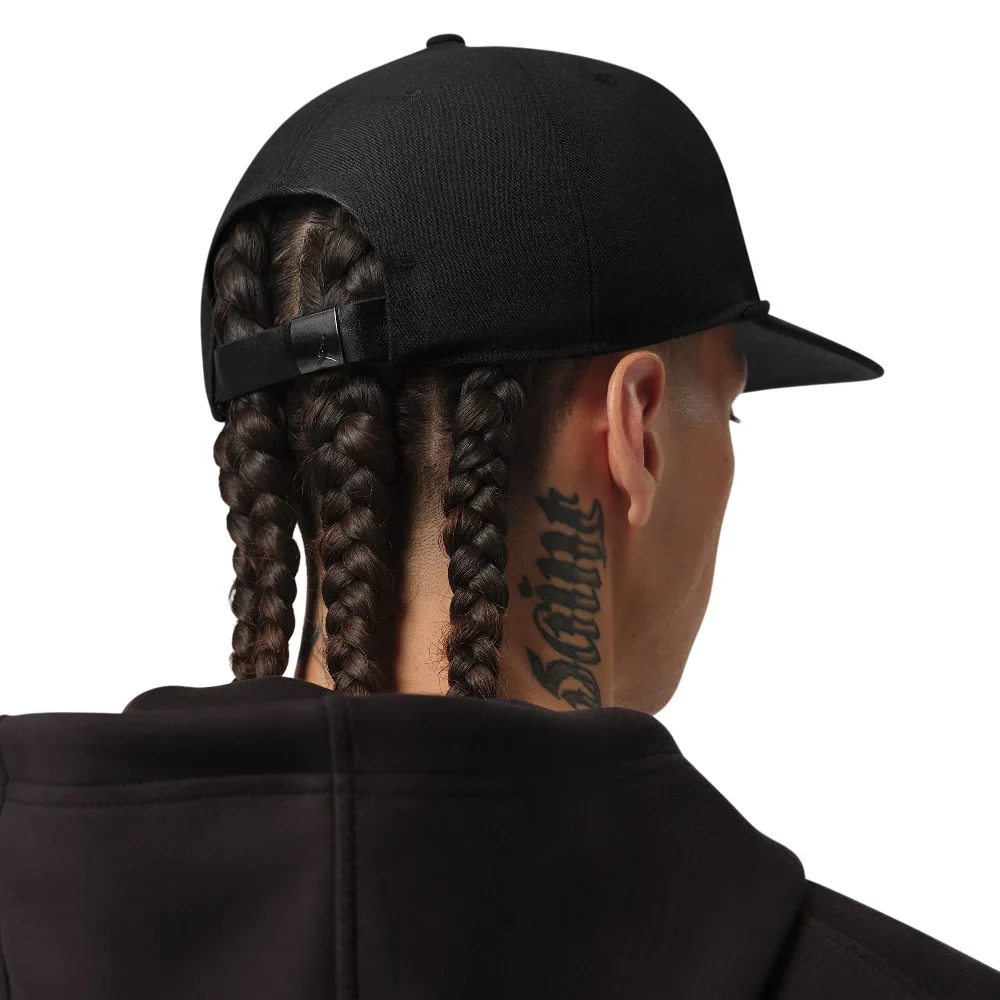 Flight Club Pro Unstructured Flat Bill Hat Black - Image 2