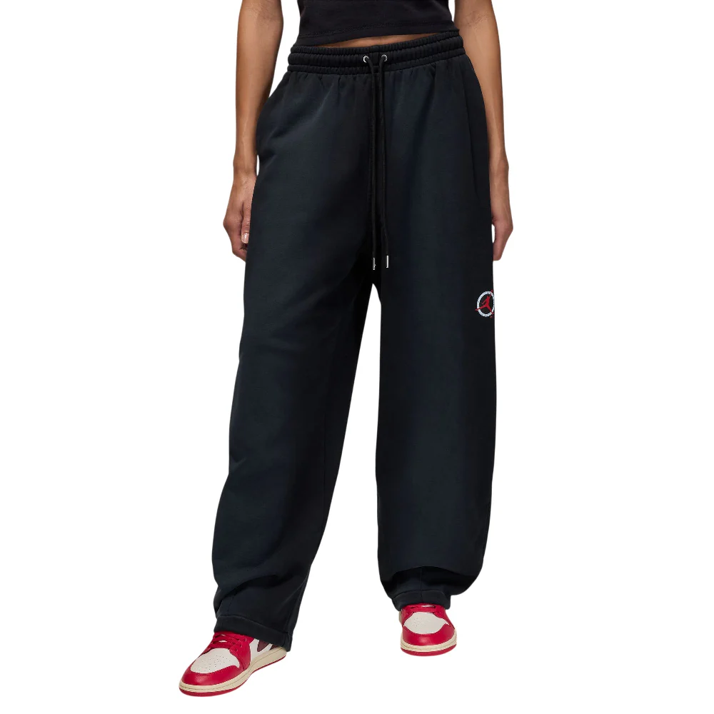 Flight Fleece Baggy Pants Black
