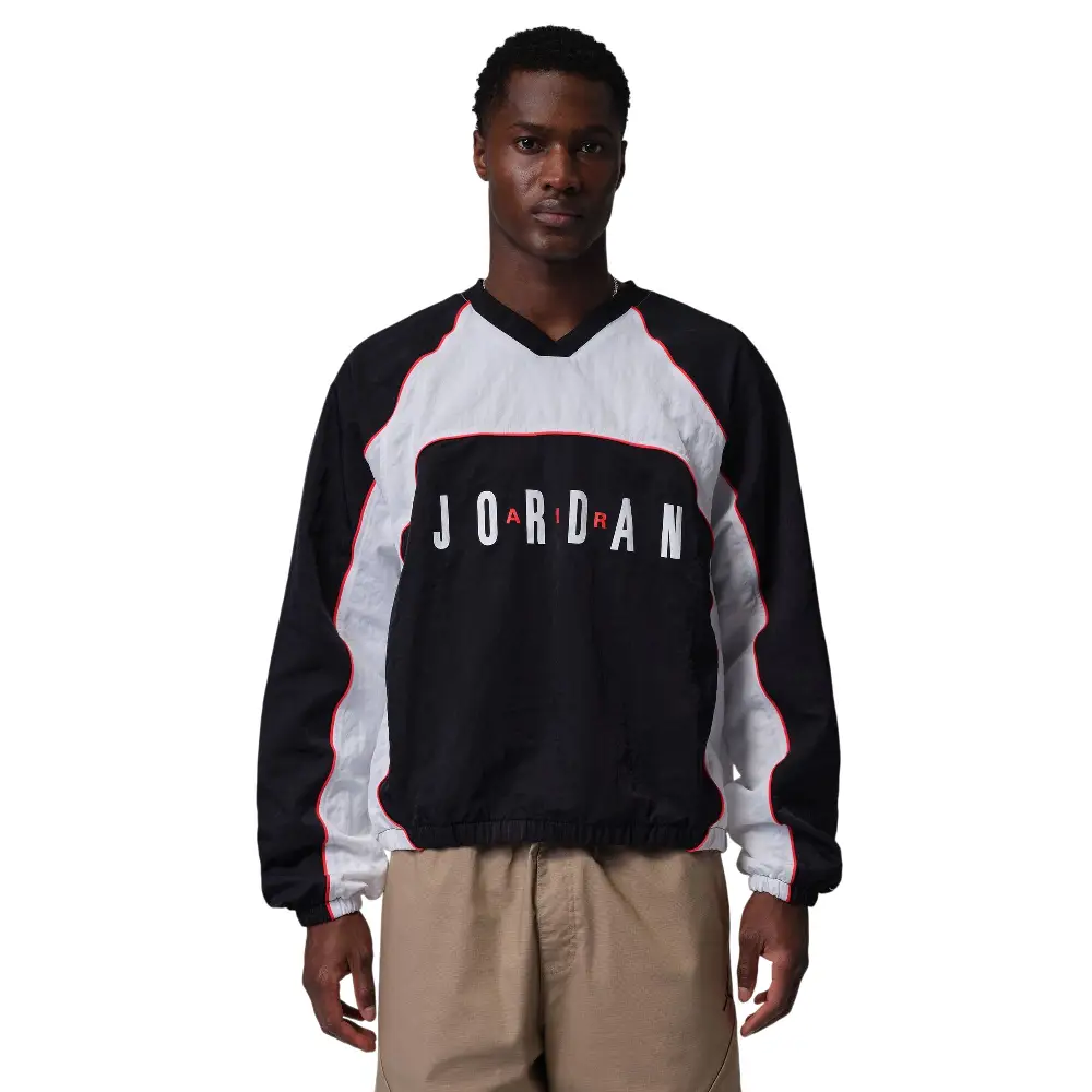Flight Long-Sleeve Warm-Up Sweat Black
