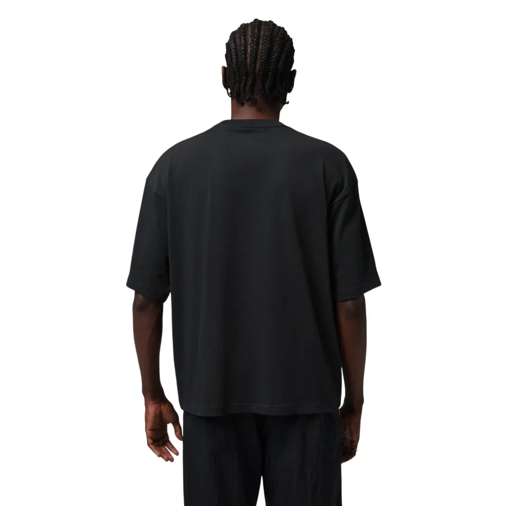 Flight Oversized Graphic T-Shirt Black - Image 2