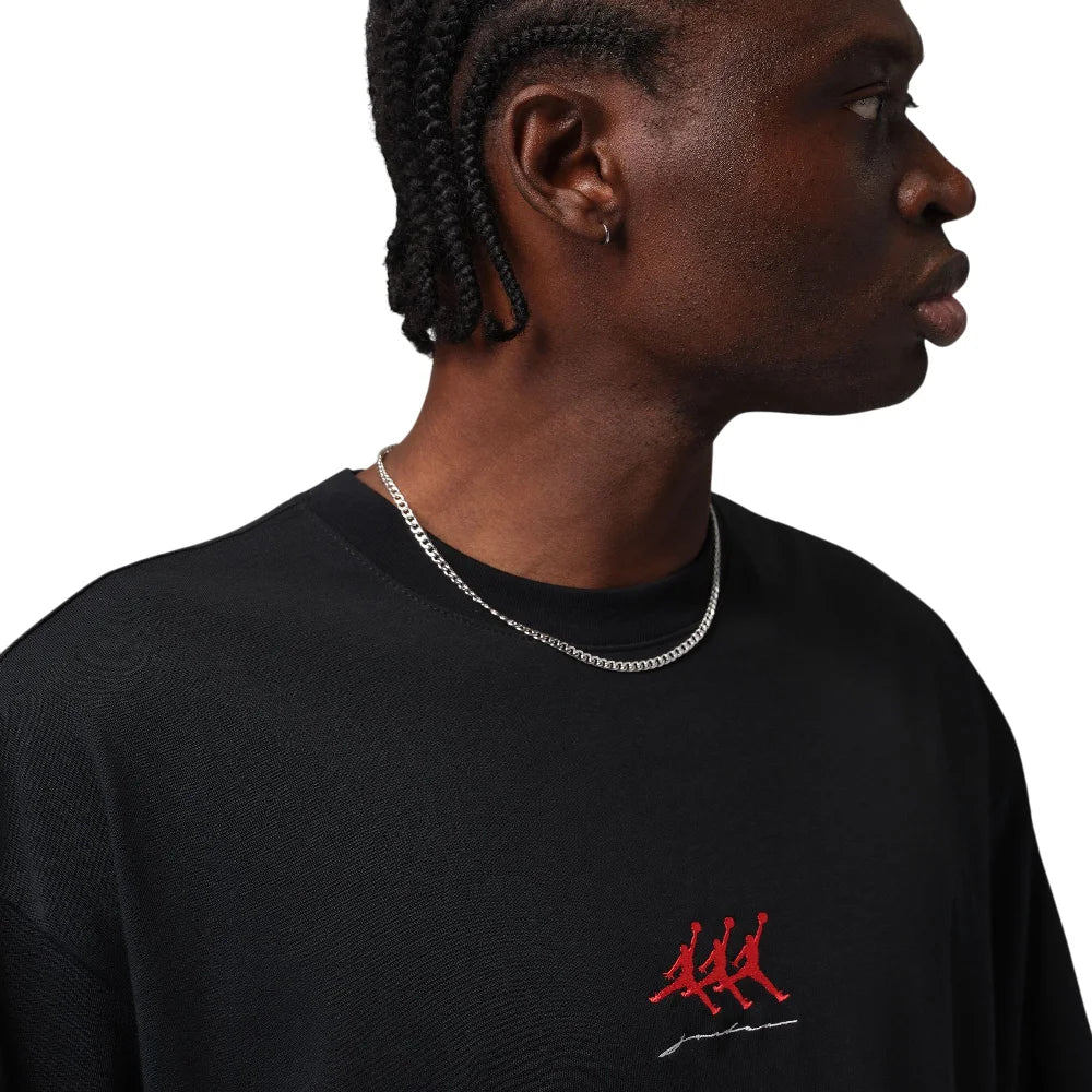 Flight Oversized Graphic T-Shirt Black - Image 3