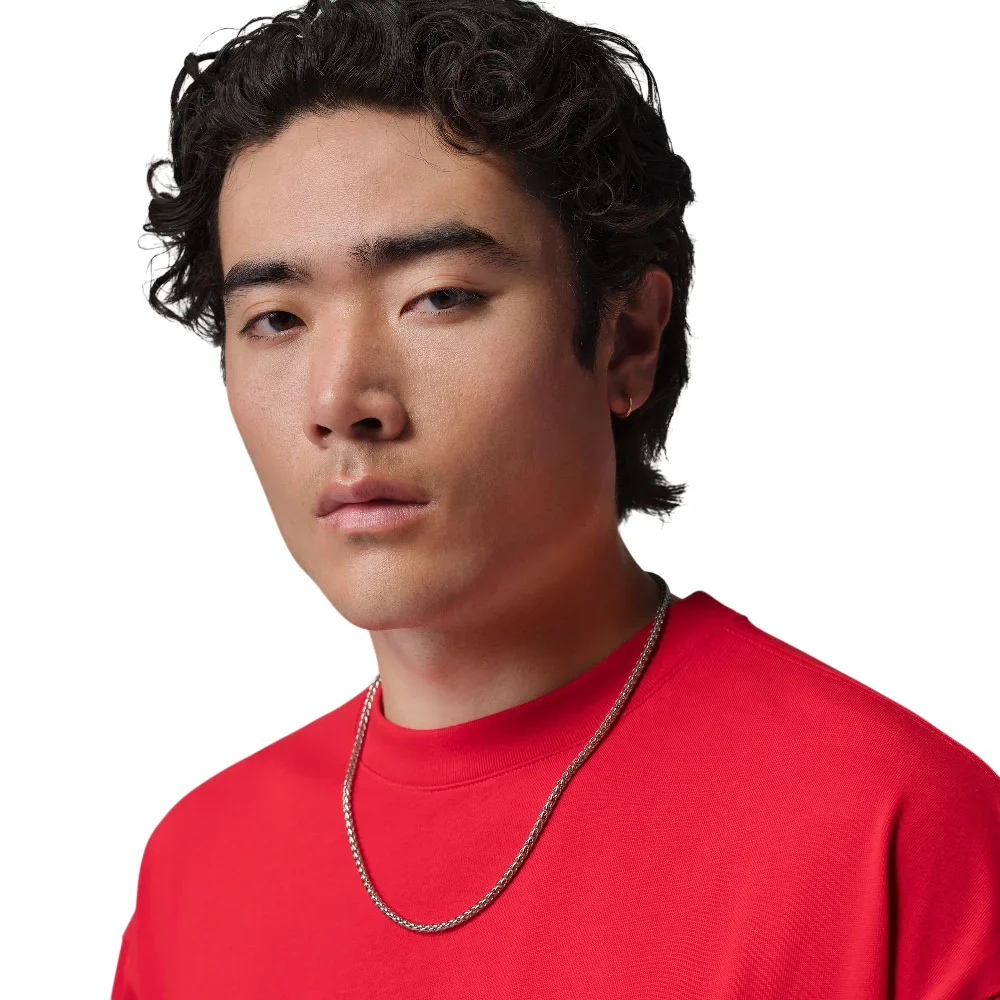 Flight Oversized Graphic T-Shirt Red - Image 3