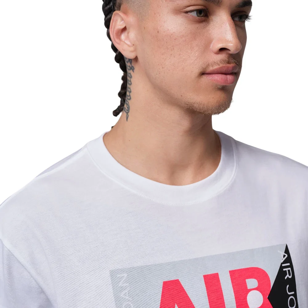 Jordan Graphic T-Shirt White - Image 3