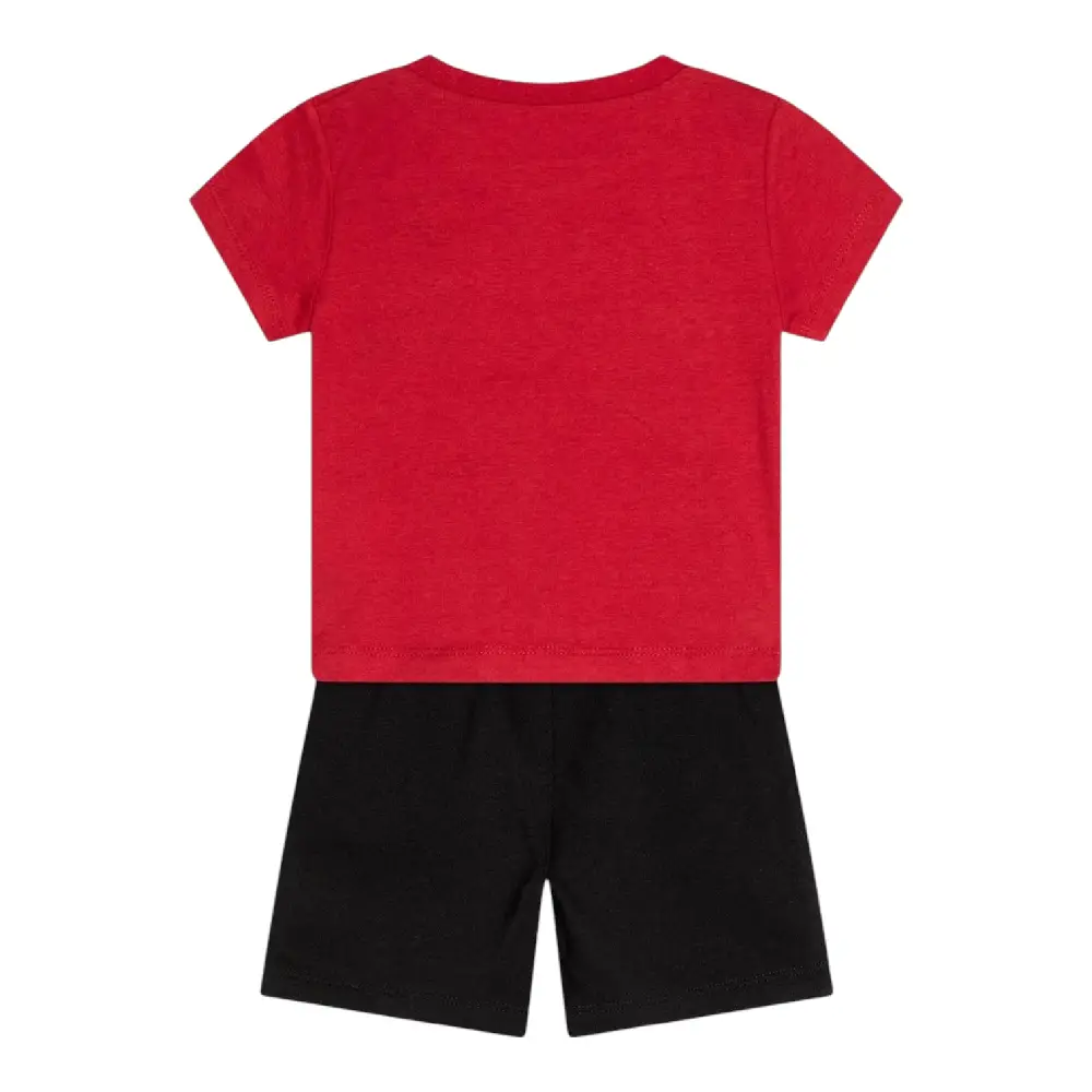 Jumbo Jumpman T-Shirt/Short Set Red Black - Image 2