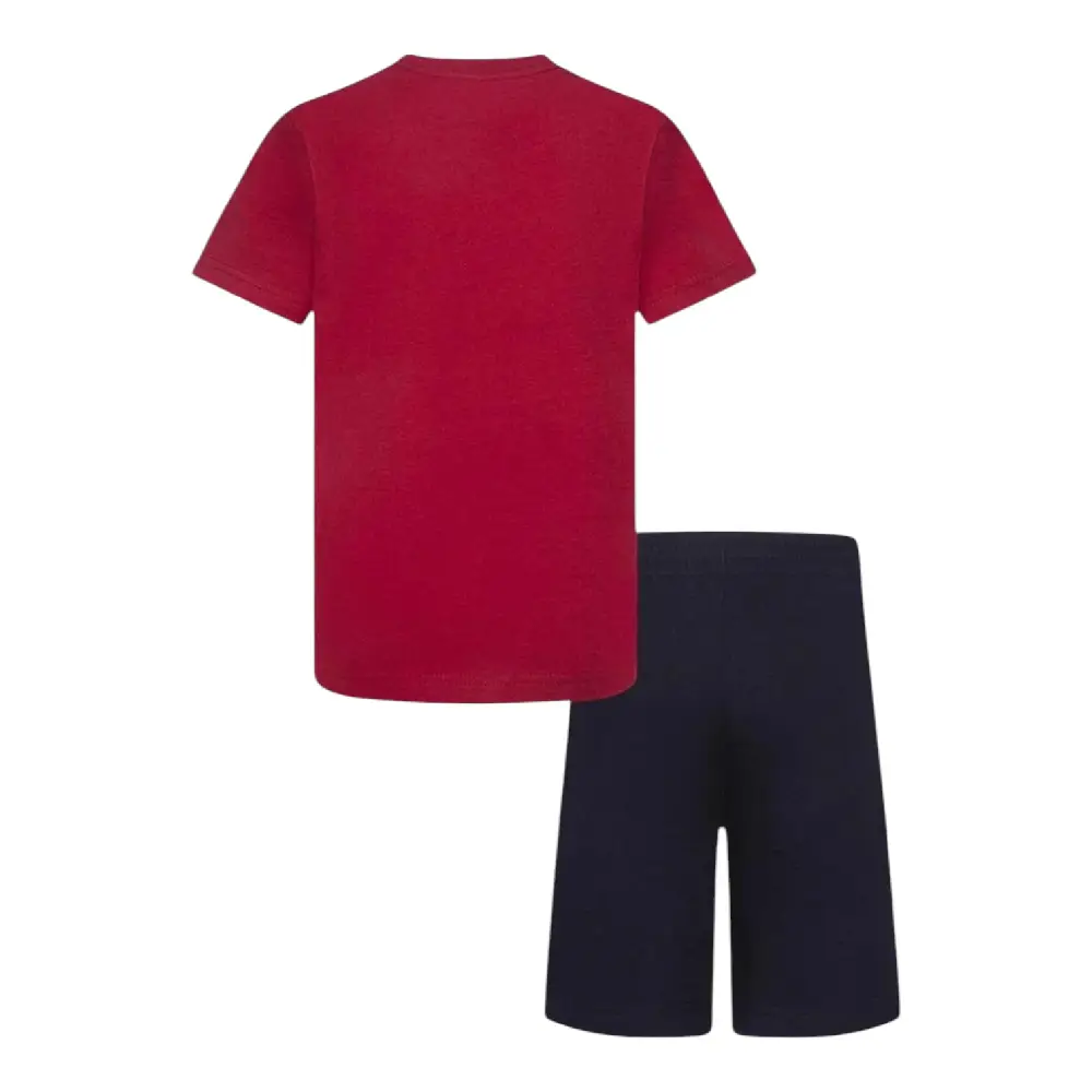 Jumbo Jumpman T-Shirt/Short Set Red Black - Image 2