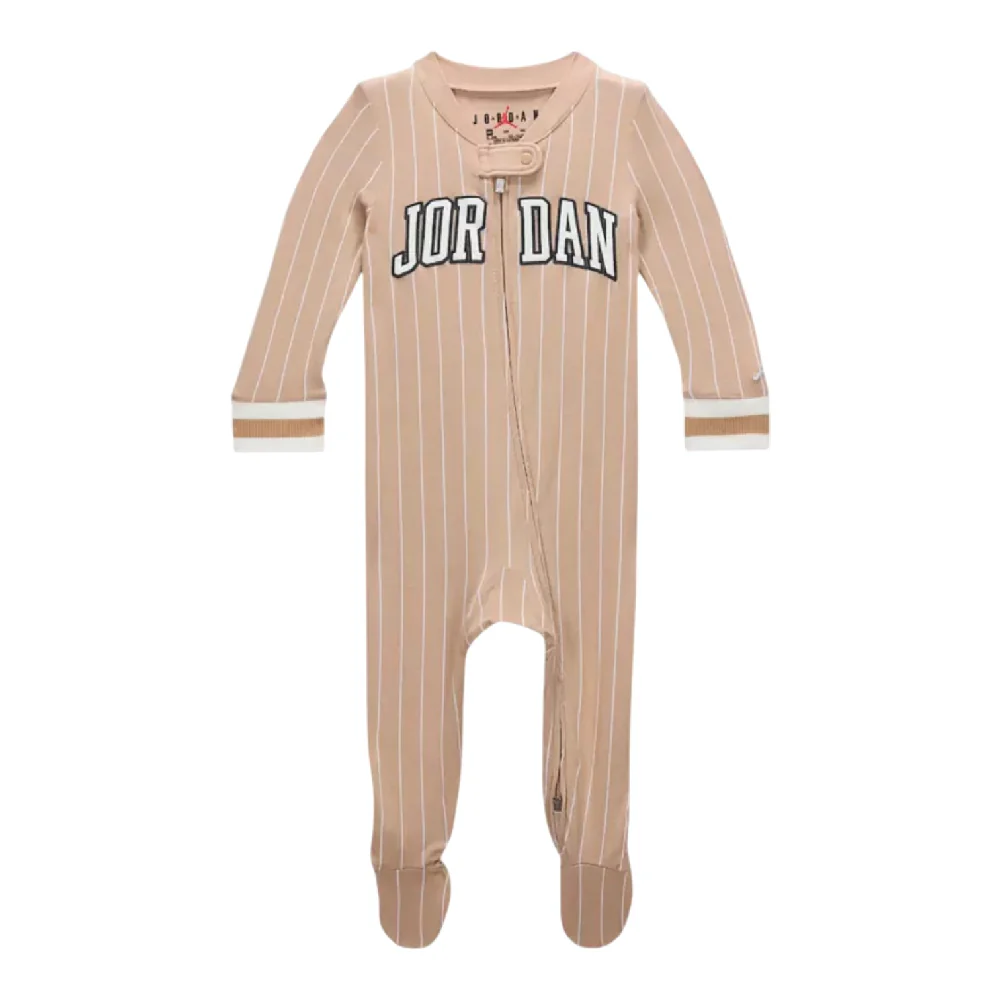 MJ 23 Jersey Footed Coverall Green
