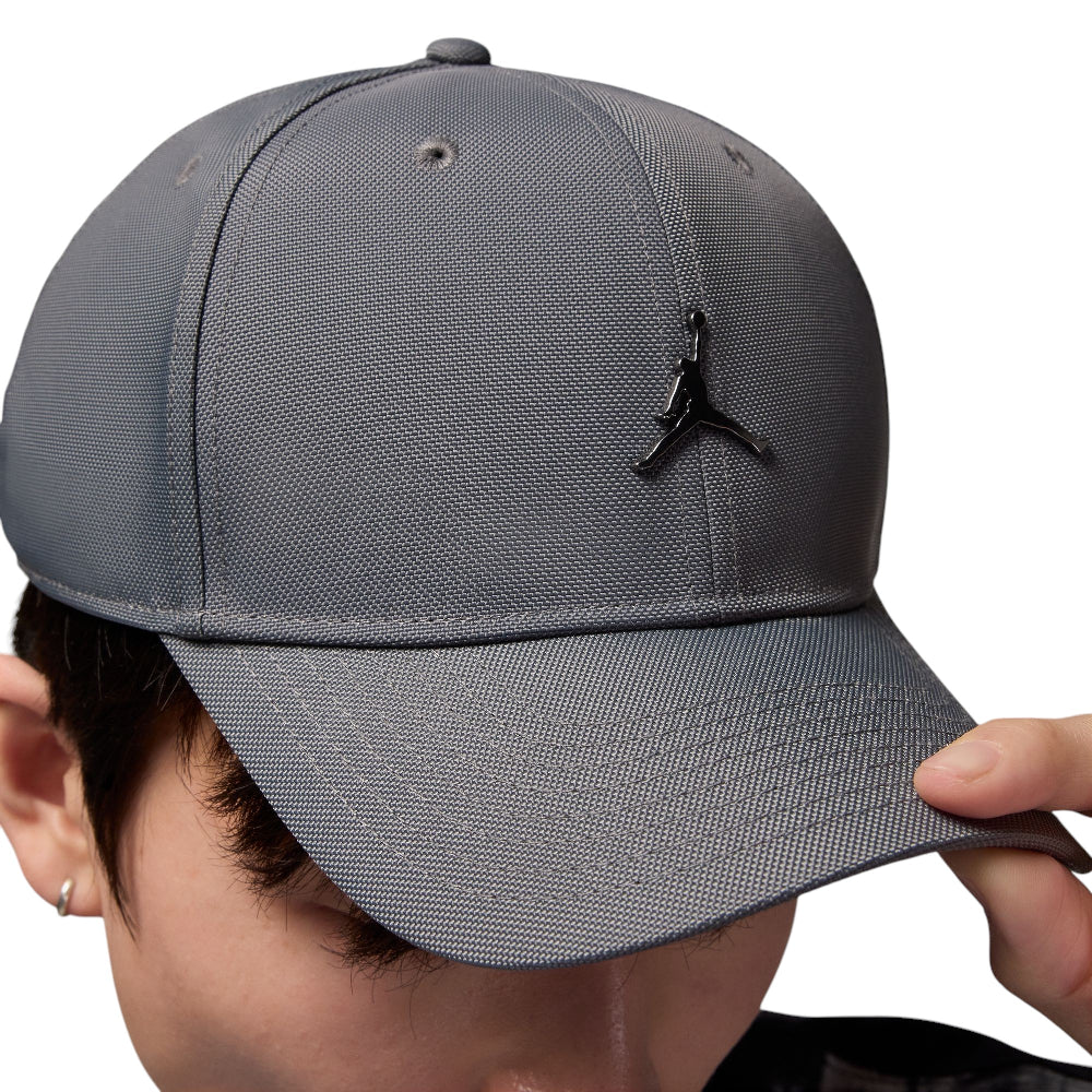 Rise Structured Metal Jumpman Hat Grey - Image 3