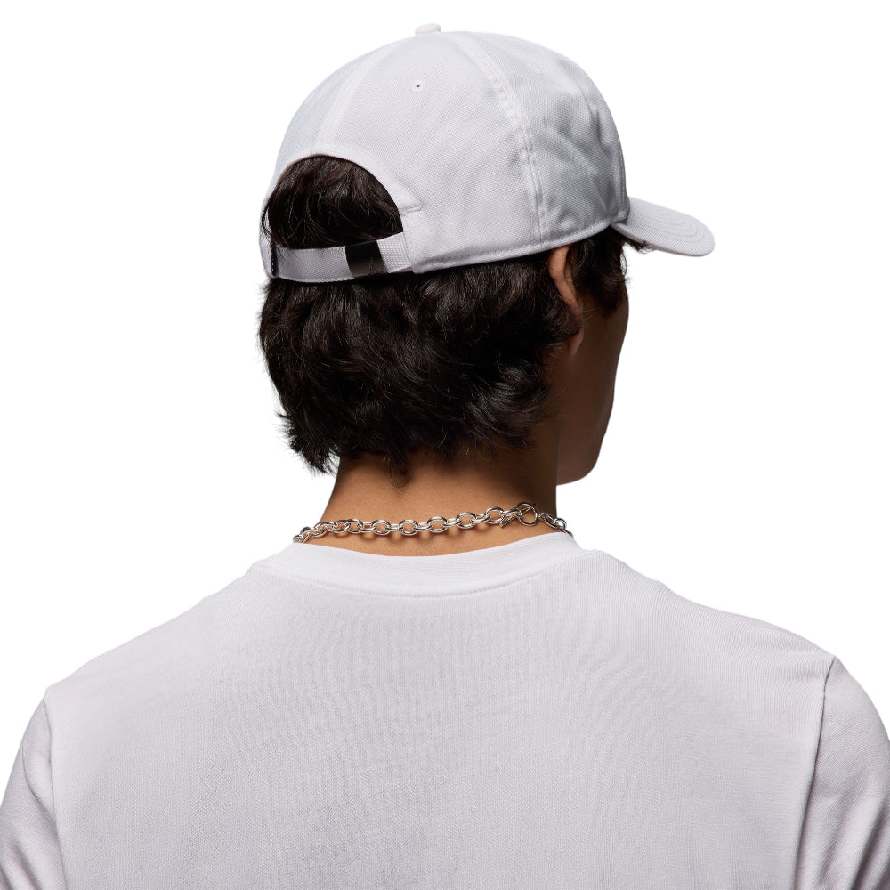 Rise Structured Metal Jumpman Hat White - Image 2