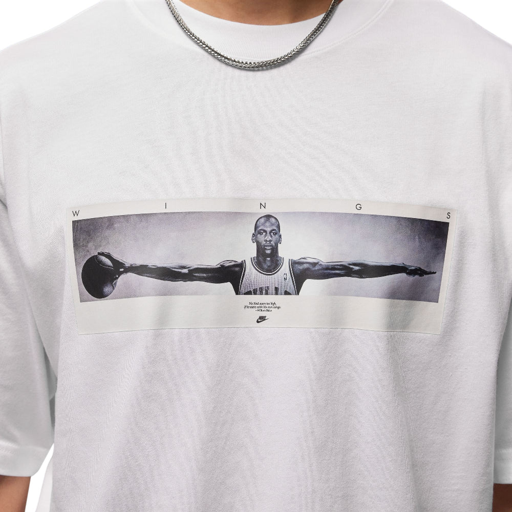 Wings Photo T-Shirt White - Image 3