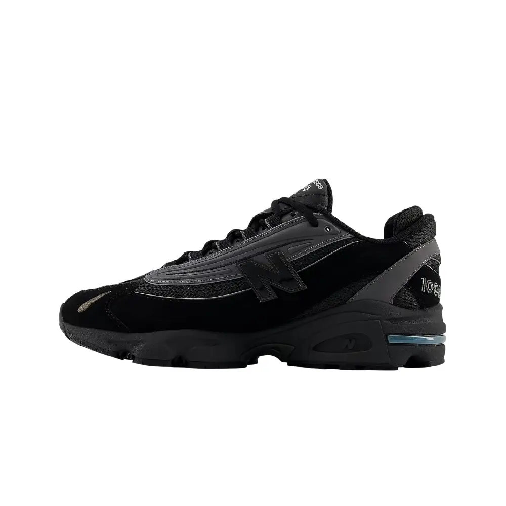 1000 Black Grey Sneakers