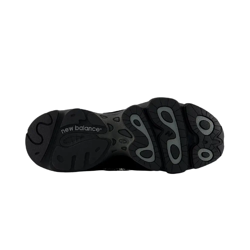 1000 Black Grey Sneakers - Image 5