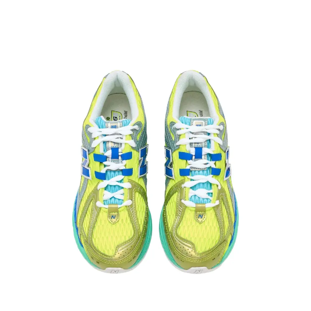 1006R Neon Blue Sneakers - Image 2