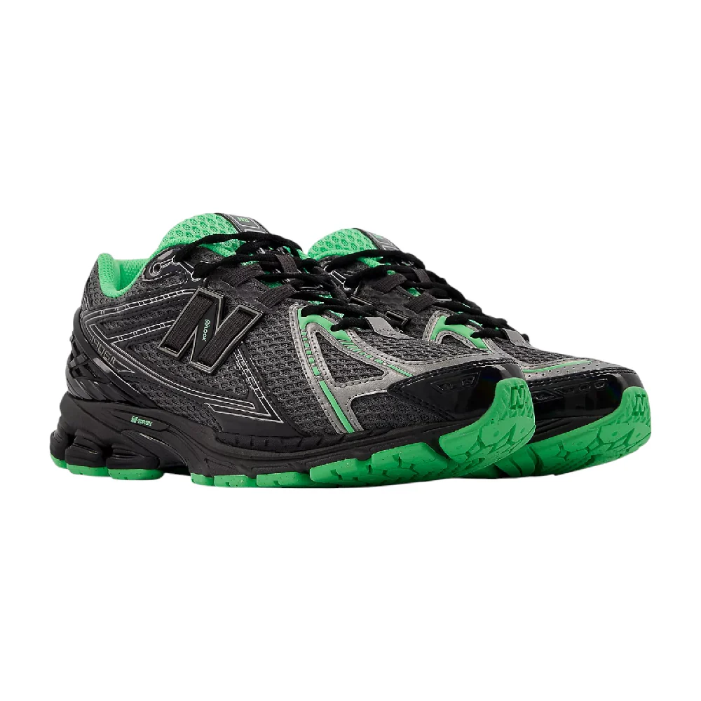1906R Dark Silver Metallic Green Sneakers - Image 2