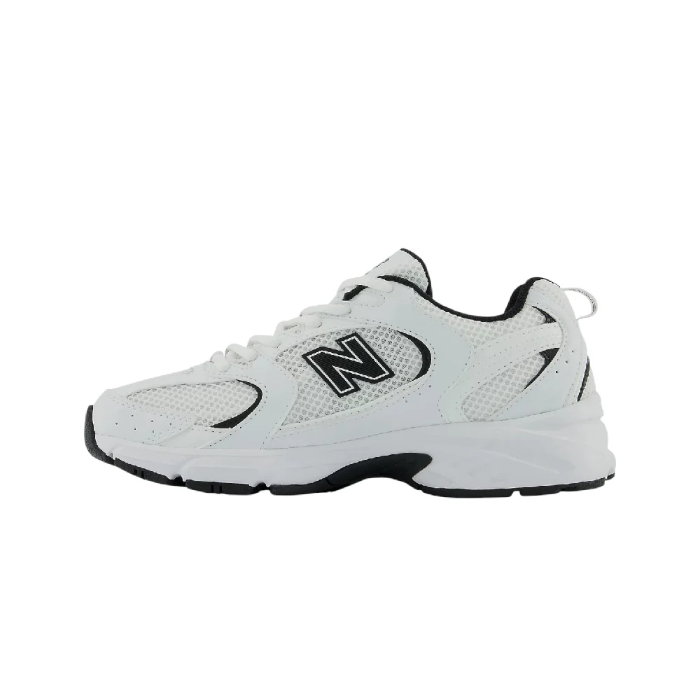 530 White Black Sneakers